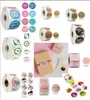 Couleurs roses 500pcsroll 10 Styles fleurs coeur merci autocollant adhésif Scrapbooking à la main emballage d'affaires joint Decoratio7158040