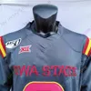 American Wear Iowa State Cyclones ISU Football Jersey NCAA College Brock Purdy Breece Hall Xavier Hutchinson Dekkers Reeder Freyler Hanika