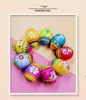 Symulacja kolorowe jaja wielkanocna pisklę jaja party Happy Easter Day Decor dla domu 2022 Dzieci Ester Prezenty Favor Spring Polowanie RRF13676