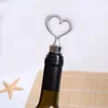 Hochzeits Gastgeschenk Küchenflasche Opener Korkenzieher Weine Stopper kreatives herzförmiges Paar Wein Set1173424