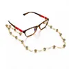 Copper Europeen Flower Beaded Sunglasses Chain with anti-skid loops adapt to all kind of eyewear glasses