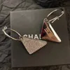 Luxury Stud Fashion Brand Designer Pendiente Double Hoop Earring for Women Earrings Fit Original Charms DIY Earrings Fine Jewelry