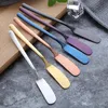 Multi Purpose Butter Knife Sturdy Safety Stainless Steel Jam Cake Cream Spatula Rust Resistant Kitchen Tools Easy To Clean 3 9zz ddFlexible