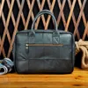 Kvalitetsläder män mode handväska affärsbristsceet commeria dokument bärbara väska svart manlig bindning portfölj påse b331 2011202020