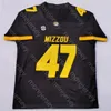 Missouri Tigers Football Jersey NCAA College Brady Cook Cody Schrader Nathaniel Peat Lovett Hopper Charleston Burden III McGuire Bailey Banister Young Carlies