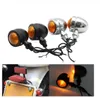 4PCS Bullet Moto Indicatori di direzione Indicatore luminoso 12v Lampada lampeggiante motore per Harley Chopper Bobber