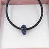 DIY Charm Armbanden Sieraden Pandora Murano Spacer voor Armband Maken Bangle Golvend Donkerblauw Glazen Kralen Voor Vrouwen Mannen Verjaardag Geschenken Bruiloft 798938C00