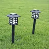 Outdoor Sensor Solar Light Vattentät Led Solar Garden Light Lawn Lamp Landskap Nattlampa Bväg Patio Driveway Yar