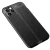 Funda de teléfono de negocios a la moda para iPhone 12 Pro Max Xs XR 8Plus funda para iPhone 12 Mini SE funda de TPU con textura de cuero ultrafina