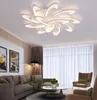 Modern LED takljus för vardagsrumslampa med fjärrkontroll Inomhus Hem Sovrum Belysning Decor Black Plafon