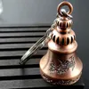 New Antique Dragon Phoenix Bell Pendant Keychain Key Holder Ring Bag Ornaments Gift Key Chain Holder Car Bag Charm Accessories keyring gift