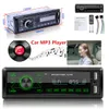 Rádio para carro Bluetooth MP3 player 1 DIN no painel 12V áudio estéreo FM AUX USB WMA241C