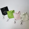 Máscara Saco de Armazenamento PU Máscara de Couro Armazenamento Sacos Portáteis Garotas Keyring Titular Máscaras à prova de poeira Card Capa Acessórios 8 Designs BT5955