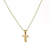 Brev Initial Halsband Lainty Pendant Halsband för kvinnor Handgjorda 18inch Personliga Alfabet Monogram Charm Halsband för Teen Girls Kids