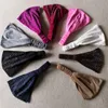 Sparkly Elastic Wide Headband Multicolor Women Cotton Bling Bling Hairband Fashion Hair Accessories