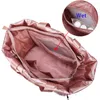 Kvinnor Gym Sportväska Vattentät Simning Yoga Mat Blosa Pink Weekend Travel Duffle Bag för Kvinnor Sport Fitness Shoulder Handväska Q0113