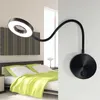 5W mangueiras lâmpada de parede Home flexível hotel lâmpada de leitura lâmpada de cabeceira luz de parede moderna moda livro luzes alumínio led bulbs-l