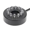 1x420L / H Dompelbare Tafelblad Fontein 12 LED Waterpomp Aquarium Pond Veranderend Licht met Plug Adapter Y200922