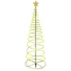 Juldekorationer Star String Lights Solar Tree Toppers