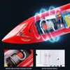 HJ806 Electric RC Boat 35 км/ч высокоскоростные радиосвязные дистанционные управляемые гоночные гоночные корабли управляемые лодки игрушки против Feilun Ft012 FT011