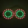 Accessoires de costumes Lunettes lumineuses LED Lunettes de fête Glow Lunettes lumineuses LED pour festival Halloween Carnaval Fête Dcor Enfants Adultes