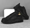 European Hip Hop Designer Rhinestones Men's Casual Shoes Luxury Punk Sneakers Thick Bottom Platform Loafers Zapatillas Hombre
