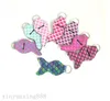 Mini Cute Neoprene Lily Mermaid Chapstick Cover Holder Keychain Lip Gross Chapsticks Wrap Key Ring Fashion Sleeve Charms