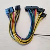 Bilgisayar Kabloları Konnektörler Anakart ATX 24Pin IDE 4Pin Molex 18pin + 10pin Adaptörü Güç Kablosu için Z800 İş İstasyonu Anakart 30cm