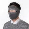 US Stock Fashion Winter Designer Face Maske Fleece Fodrad Tjocka Earmuffs Balaclava Neck Warmer Vindskyddad Skidmaskor för utomhussporter FY9223