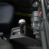 Ручка с переключением автомобиля ручки с ручкой головы крышка ABS Silver 1pc для Suzuki Jimny 2019 UP Auto Interior Accessories279e