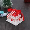 Christmas Candy Box DIY Paper Gift Boxes Xmas Presents Party Favors Decoration Packaging Chocolate Cookie Box T2I51662