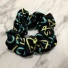 الكلاسيكية الحرير العصابات الشعر المطاط مصمم الفاخرة مجوهرات hairbands إمرأة ستار رسالة المطاط مرونة رئيس العصابات ارتداء الرياضة جودة عالية