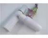 15 ml plastic wit airless fles gouden lijn deksel serum / lotion / emulsie / vloeibare fundering / oog-essentie / zonnescherm cosmetische verpakking