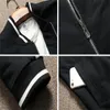 DIMUSI Autum Winter Men's Bomber Zipper Jacket Male Fashion Streetwear Pilot Coat Casual Slim Fit Baseball Jackets Men Clothing C1021