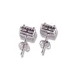 Boucles d'oreilles de goujon Hip Hop Hop New Fashion Boucles d'oreilles en diamant simulées en diamant simulé pour hommes 301 N25055650