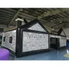 Giant Inflatable irish bar Pub tent log cabin Concession Stands, oxford VIP lounge House party station For UK/USA/AU/CA/FR