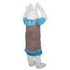 Costume de mascotte de la lapin de lapin blanc de haute qualité Halloween Noël fantaisie robe dessin animé personnage costume carnaval unisexe adultes tenues