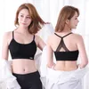 Хлопок один размер пробегает йога для женщин Fitness Sport Sport Crop Top Top Tops Tops T200601