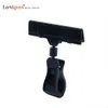 Store Price Tag Display Tube Gripper Clip-on Sign Holder Suspended Clamp Top Clamp For Cardstock - Noir | Loripos