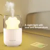 Umidificatore da 300 ml Creatività Artiglio del diavolo USB ultra silenzioso Aroma Essenziale Lampada da notte a LED per auto Purificatore d'aria Mist Maker Aria più fresca Bianco