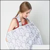Femmes maman-mamers al allaiter les erreurs infirmi￨res enveloppez b￩b￩ b￩b￩ coton coton couverture de ch￢le poncho drop livraison 2021 Autre se nourri