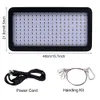 1800W 180*10W Full Spectrum Led Grow Lights 3030 Lamp Bead Plant Lamp Plant Flower Grow System Ökande skörd Lampa Enkelkontroll Svart