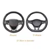 VinidName Universal 3739cm تغطية عجلة القيادة للسيارات للنساء للسيارات الداخلية المرأة