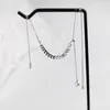 Louleur Nyheter 925 Sterling Silver Halsband Guld / Silver Vete Ear Pearl Necklace för Kvinnor Sommar Fashion Fine Smycken Q0531