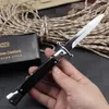 Ny BM MIC 9 tum Black Horn Folding Automatic Knife 9Inch italiensk Mafia Style Patron Saint Outdoor Camping Pocket C07 Auto Knives Godfather 920 Exocet Rocket Ludt Doc