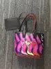 حقائب التسوق للنساء مع محفظة صغيرة مصممة حقائب يد مركبة حقيبة يد شهيرة حقيقية من الجلد الأصلي أكياس الكتف الكبيرة 318A