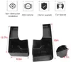 Vassoio portaoggetti nero per bagagliaio per auto per Jeep Wrangler JL 2018 Accessori interni per auto a 4 porte