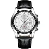 WatchSc-New Clorful Simple Watch Sports Style Watches Silver Black Belt269o