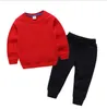 GQ Kids 세트 어린이 Tshirt 및 Pant Children Clite Sets 세트 Bair Boys Girls Summer Suit Baby Sport Suit 2pcsset2819519