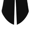 Мужской черный готический стимпанк бархатный жилет средневековый викторианский двухбортный мужской костюм жилетки хвостовые пальто сцена косплей выпускной роль 201106